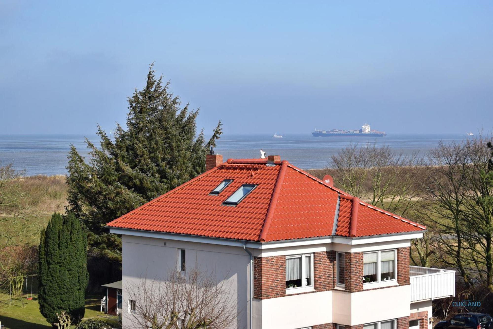 Urlaub Mit Blick Auf Den Duhner Strand คุกซ์ฮาเวน ภายนอก รูปภาพ
